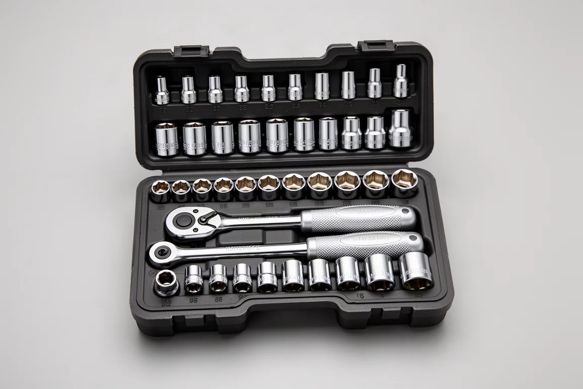 GearWrench 90-Tooth Ratchet Socket Set product image