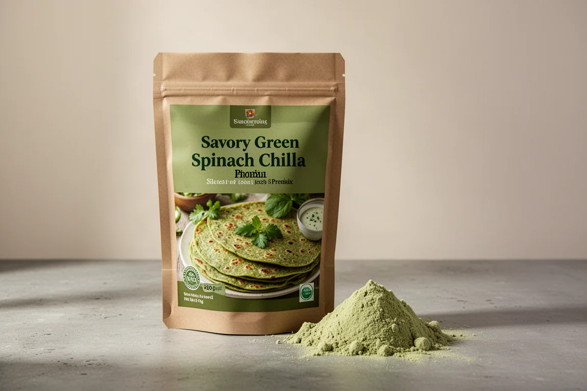 Gladful Spinach Chilla Premix product image