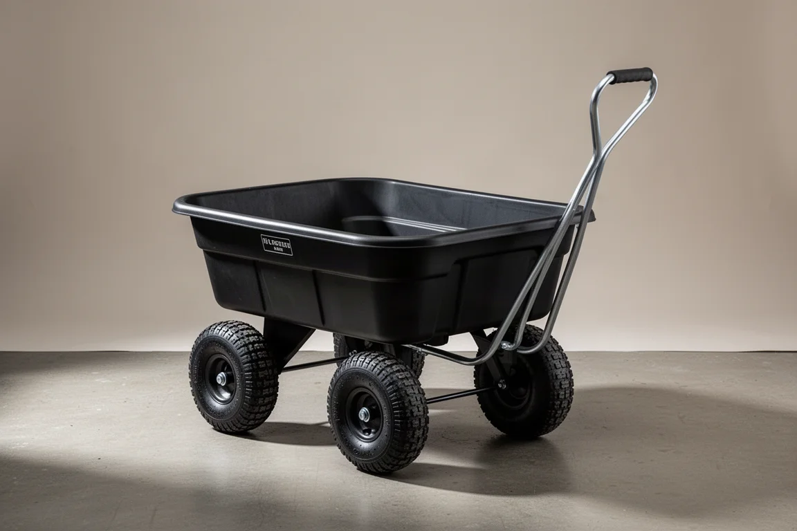 Gorilla Cart 7 cu ft Poly Yard Cart product image
