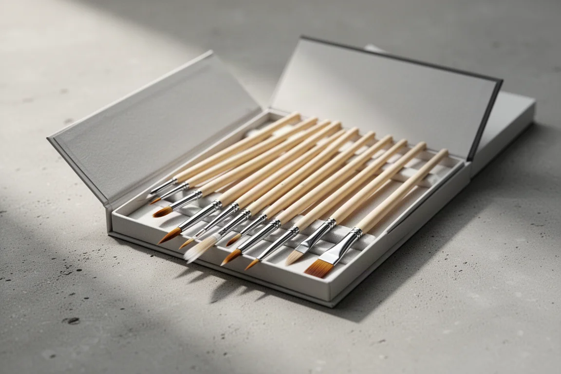 Grabby 11-Piece Miniature Detail Paintbrush Set product image