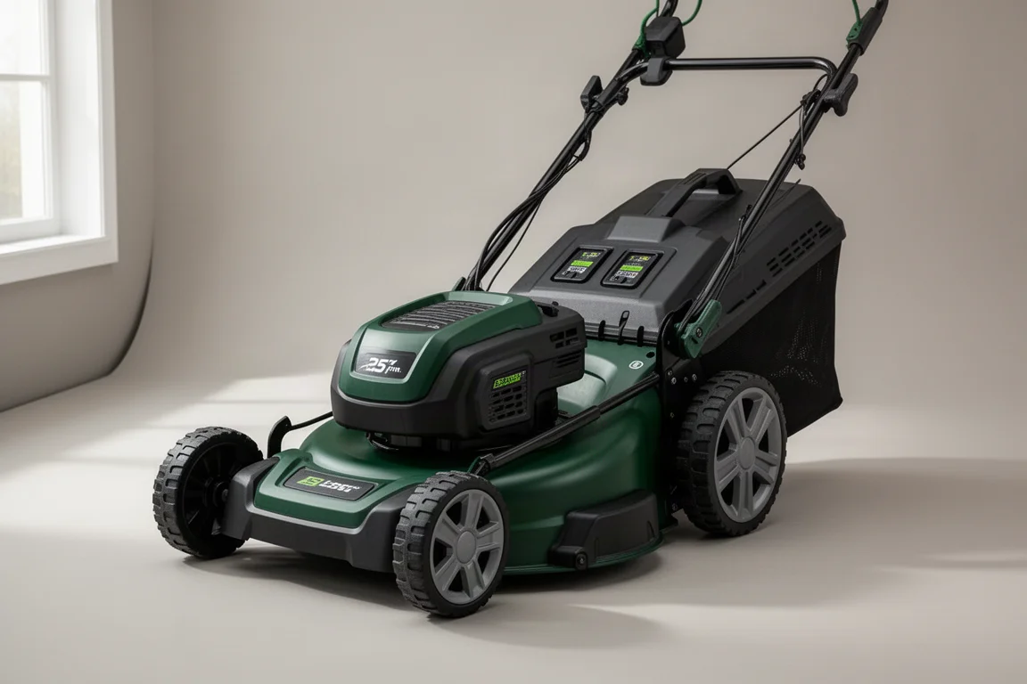 Greenworks 25-inch Dual Blade 60V Self-Propelled Lawn Mower product image