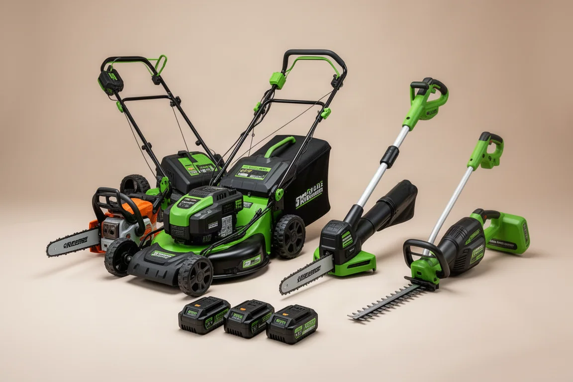 Greenworks 60V Cordless Outdoor Combo Kit product image