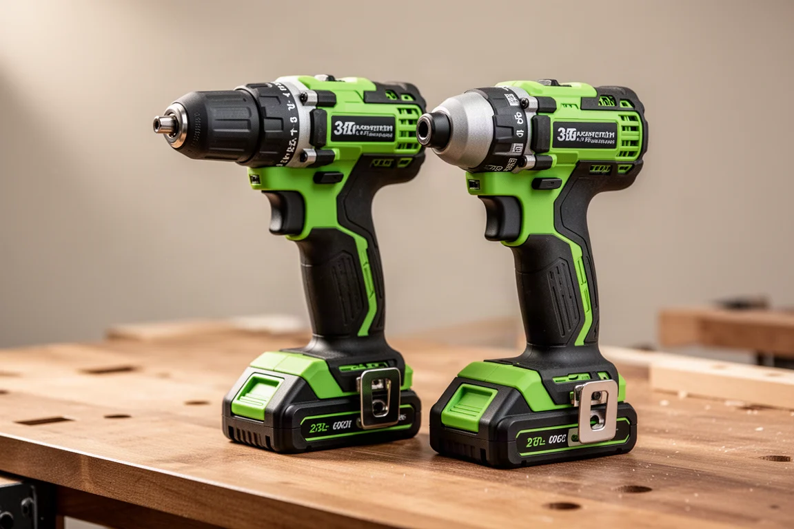 Greenworks Brushless Hammer Drill and Impact Driver Combo Kit product image