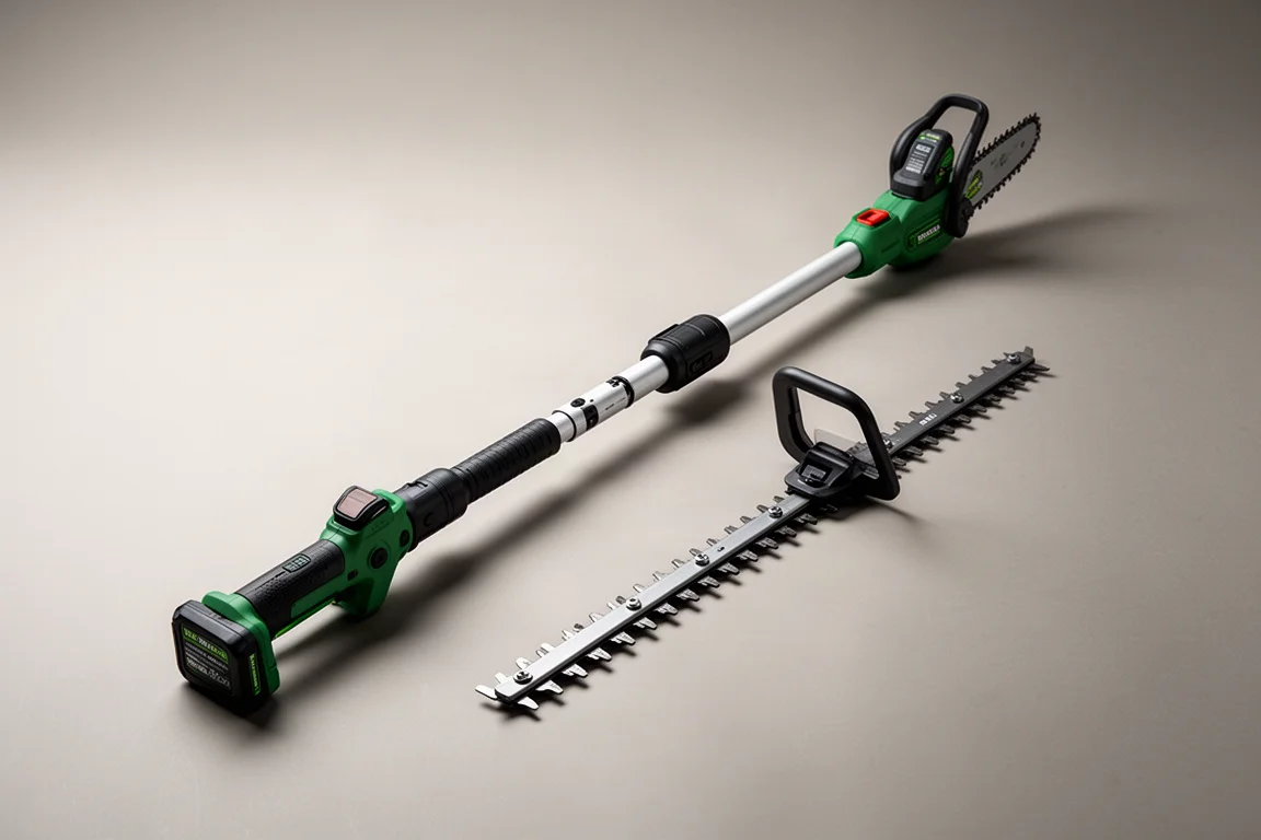 Greenworks Pole Saw / Hedge Trimmer Combo product image