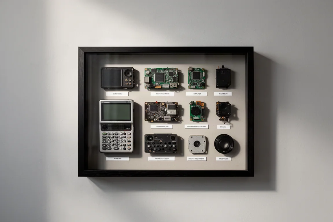 Grid Studio Framed Retro Tech product image