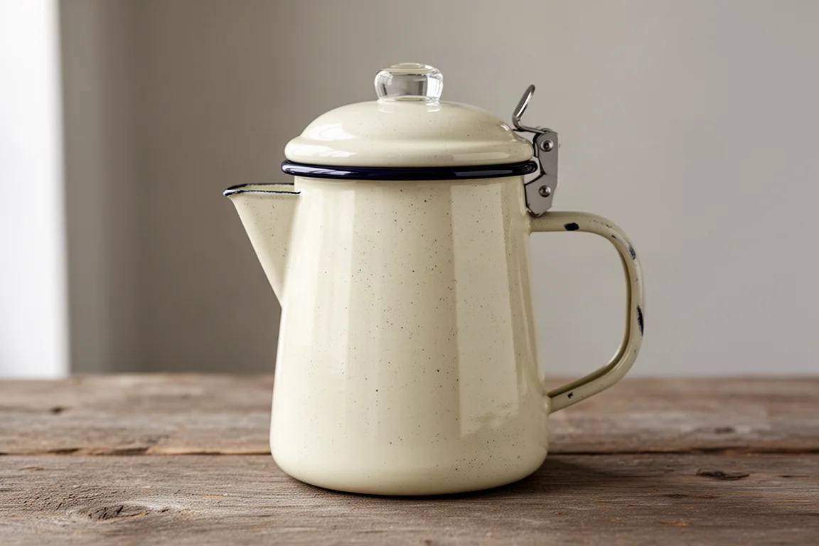 GSI Outdoors 8-Cup Enamelware Percolator product image