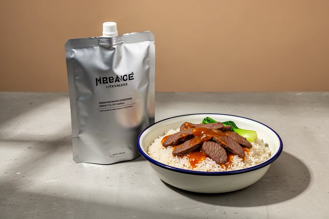 Happy Yak Express Mandarin Beef and Rice product image