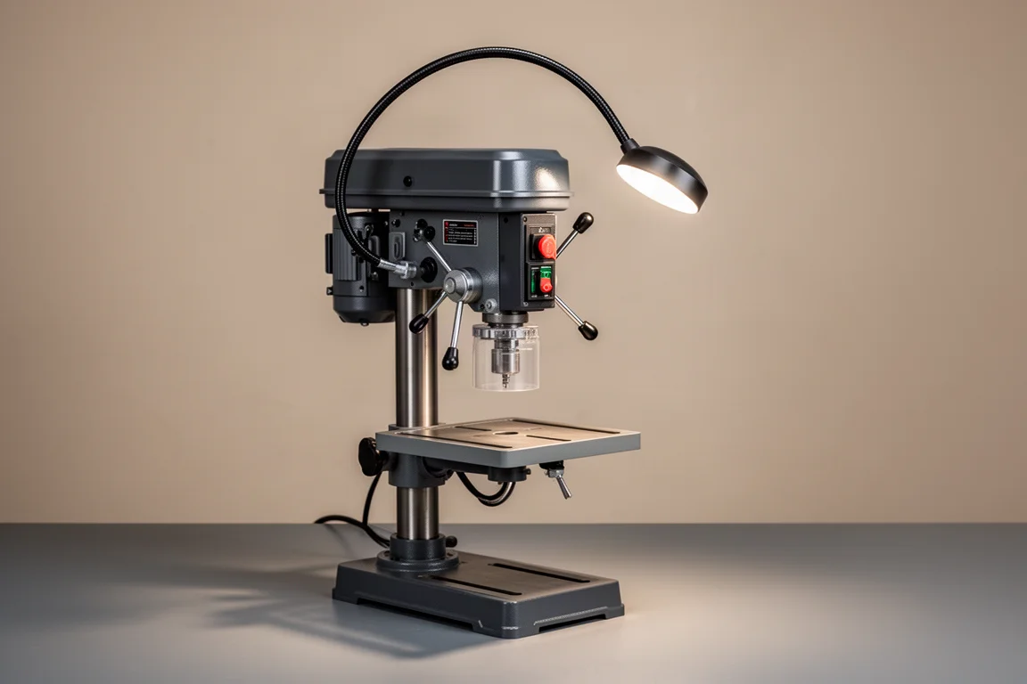 Harbor Freight 10-Inch 5-Speed Drill Press with Light product image