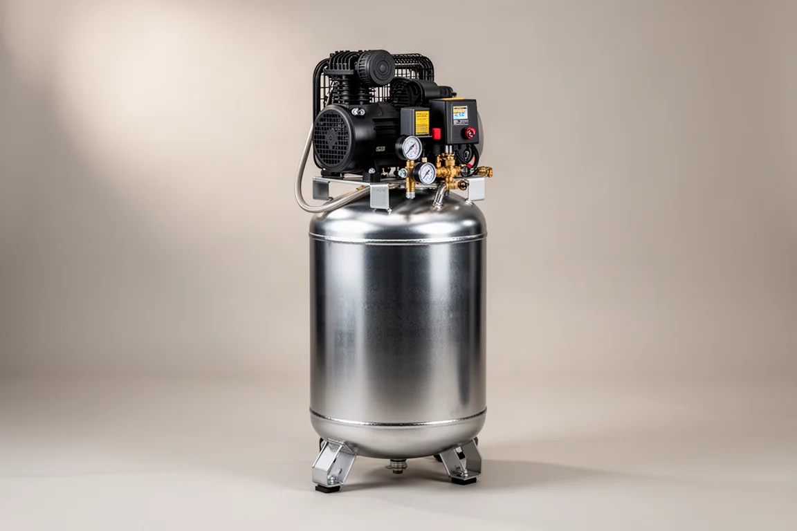Harbor Freight 27 Gallon 200 PSI High Performance Oil-Free Compressor product image