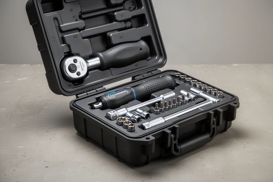 Harbor Freight Quarter-Inch Drive Compact Socket Bit Set (52-Piece) product image
