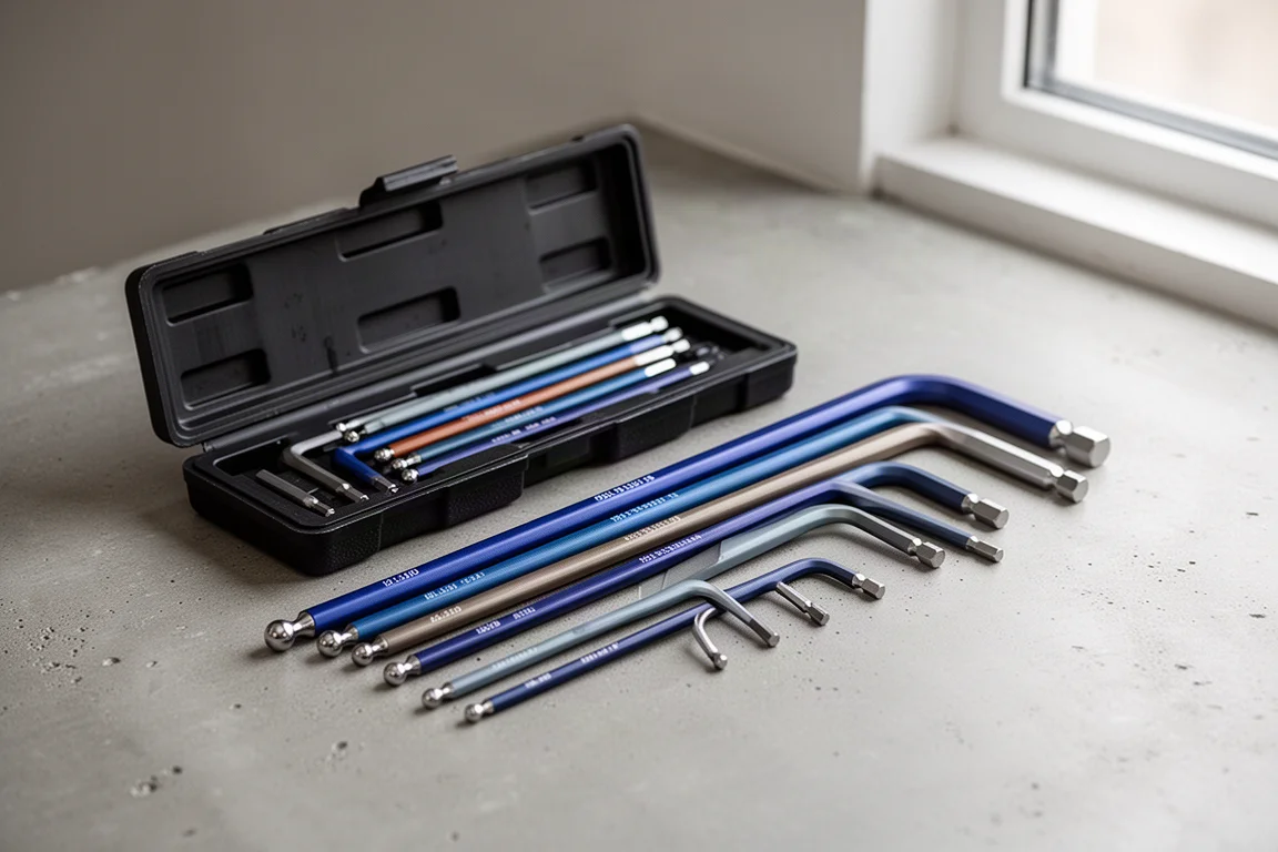 Harbor Freight Icon S2 Steel Long Reach Ball End Hex Wrench Set product image