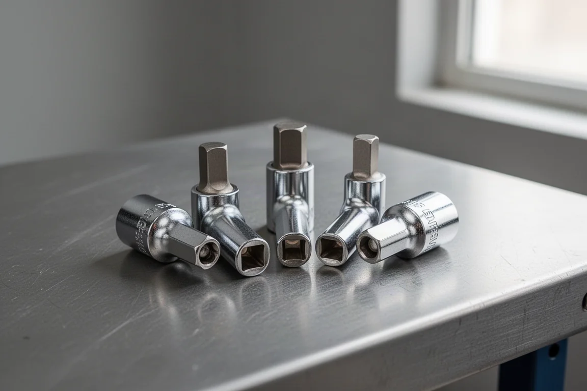 Harbor Freight 3/8 to 1/4 Drive Socket Adapter Set product image