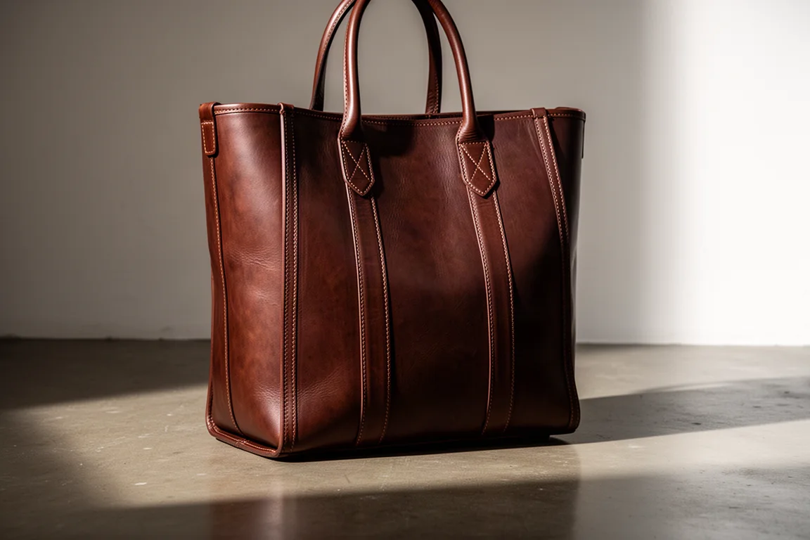 Harbor London Leather Tote Bag product image