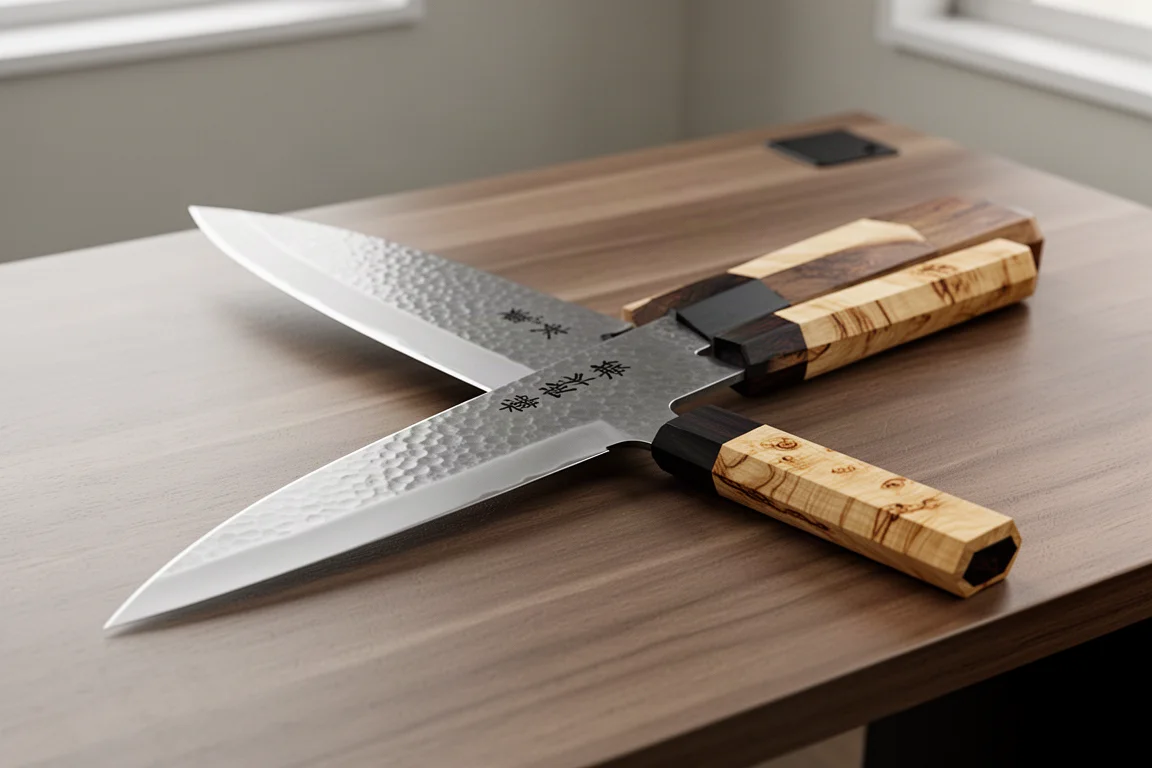 Hatsukokoro Ginrei Ginsan 210mm Kiritsuke Gyuto product image