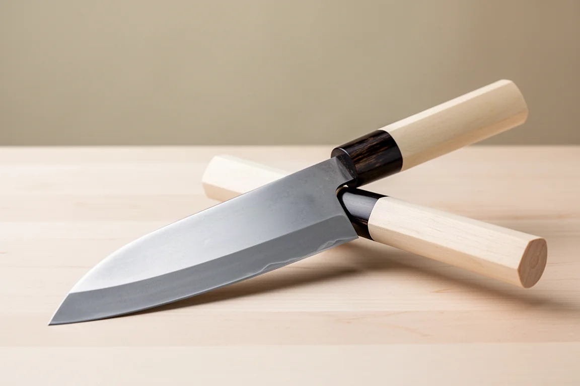 Hatsukokoro Shirasagi White #2 Deba and Yanagiba product image
