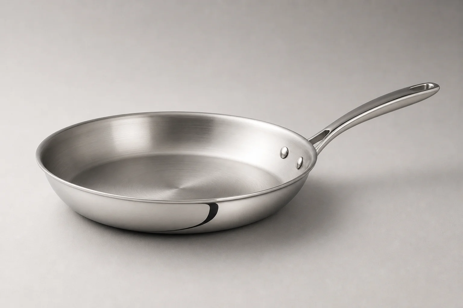Samling av prisvärda köksredskap inklusive rostfritt stål, gjutjärn, non-stick och emaljerade pannor
