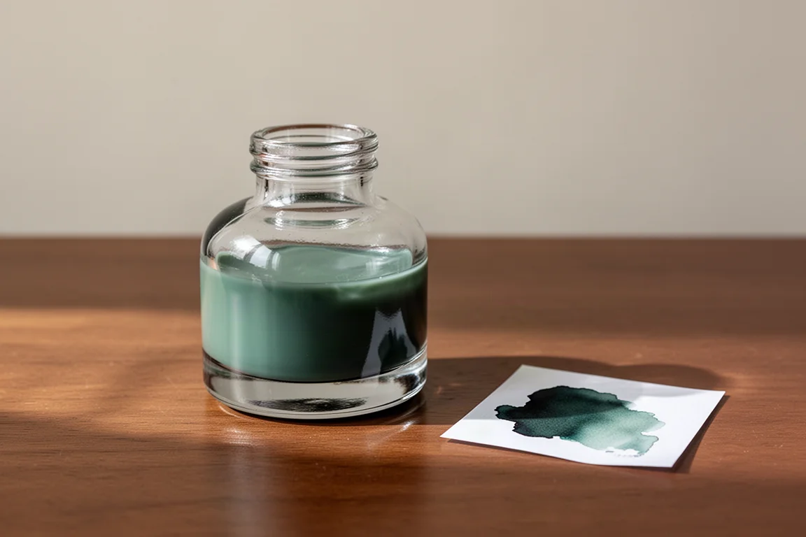 Herbin Vert de Gris Ink product image