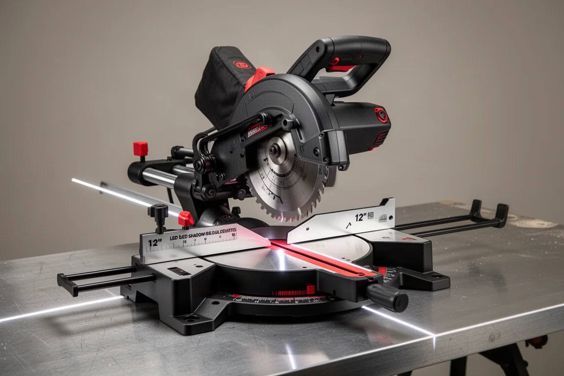 Hercules 12-Inch Dual Bevel Sliding Compound Miter Saw product image