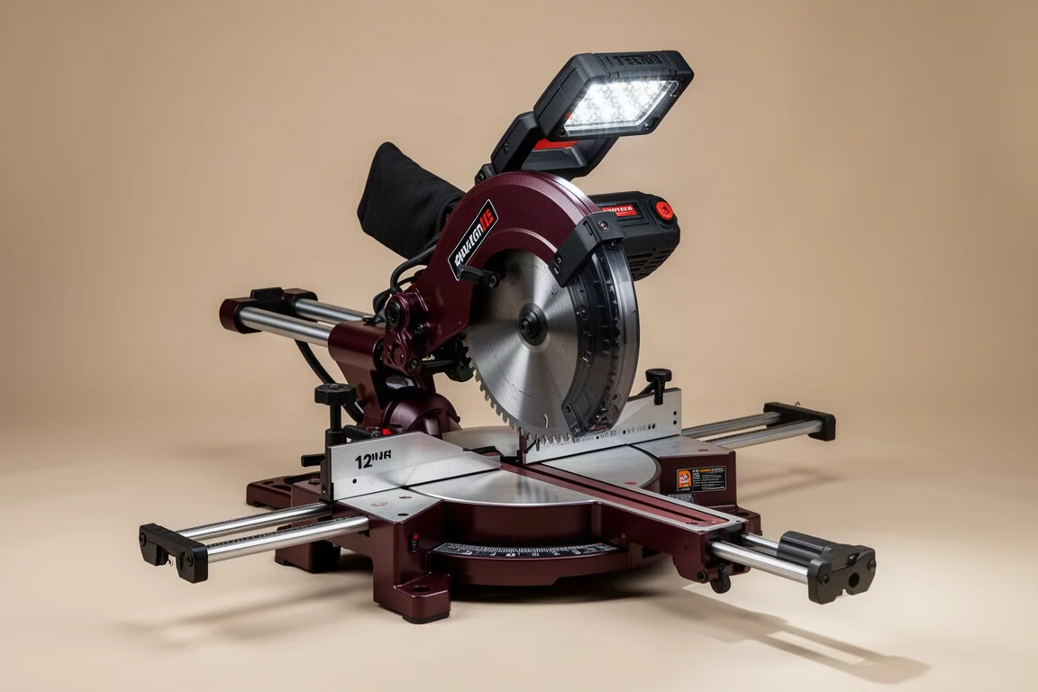 Hercules 12" Dual Bevel Sliding Compound Miter Saw product image