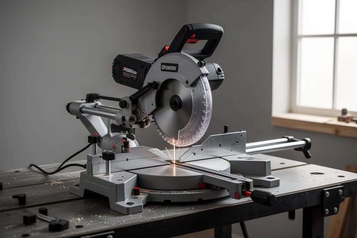 Hercules 12in Dual Bevel Sliding Compound Miter Saw product image
