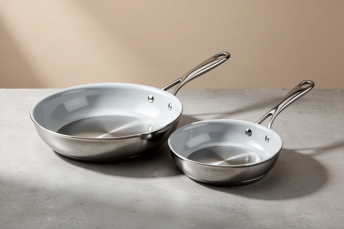 Test des poêles Hestan NanoBond : l'acier inoxydable lié au titane obtient un 10 image de couverture