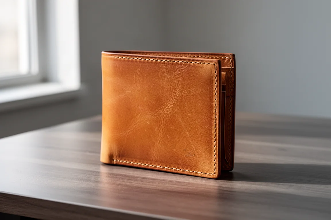 Hide & Drink Leather Wallet product image