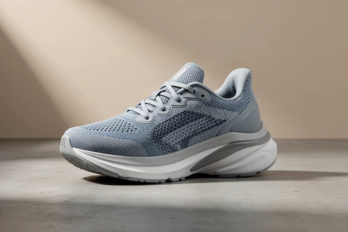 Hoka Arahi 6 stability running shoe at a three-quarter angle on concrete