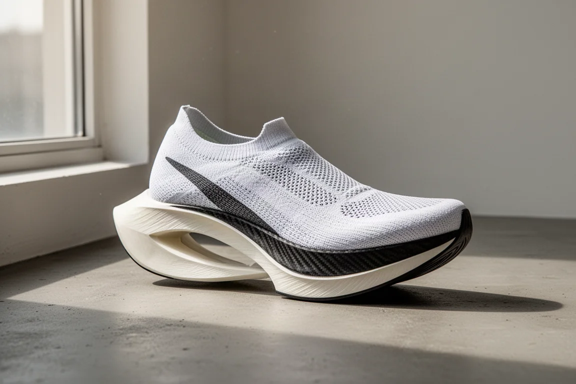 Hoka Cielo X1 2.0 marathon racing shoe on a concrete surface