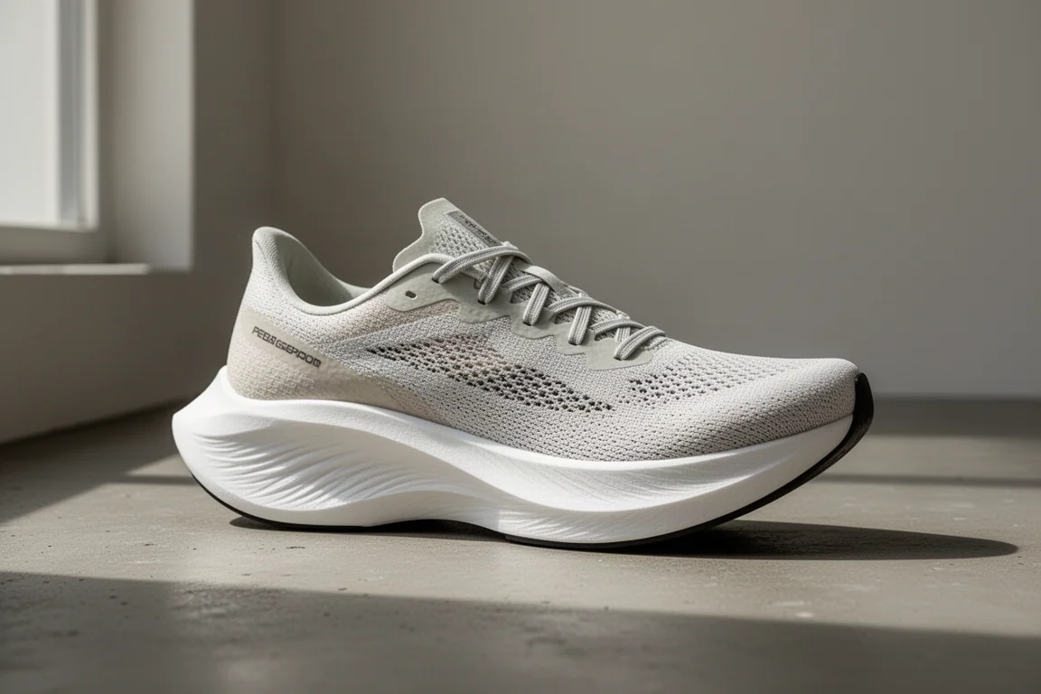 Hoka Rocket X 2 racing shoe shown at a three-quarter angle on concrete