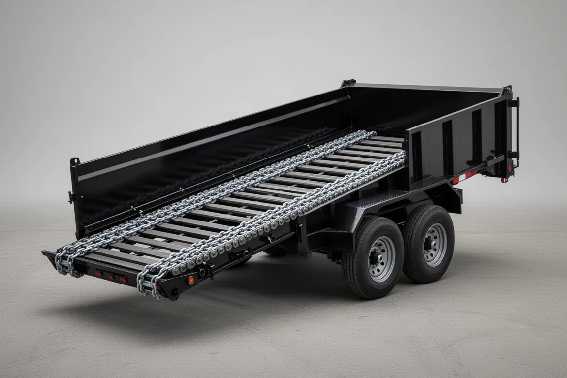 Hollett Live Floor Dump Trailer product image