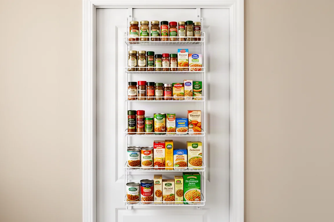 Home Complete Over-the-Door Storage Rack product image