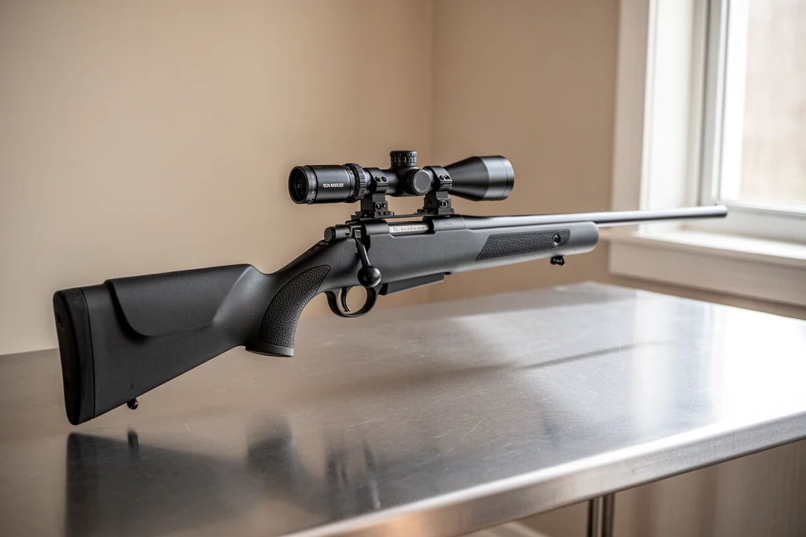 Browning X-Bolt Western Hunter和HS Precision Pro Series 2000步槍放置在混凝土表面上