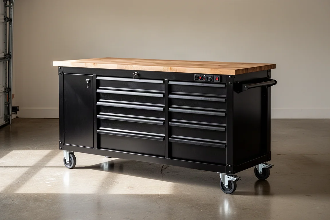 Husky 60-Inch 12-Drawer Mobile Workbench product image