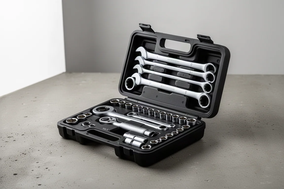Hyper Tough 51-Piece Auto and Motorcycle Toolkit product image