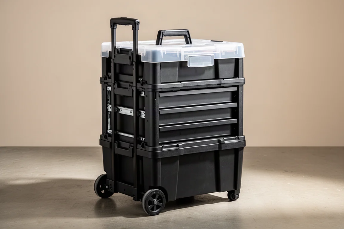 Hyper Tough Stack 3-Box Modular Tool Storage System product image