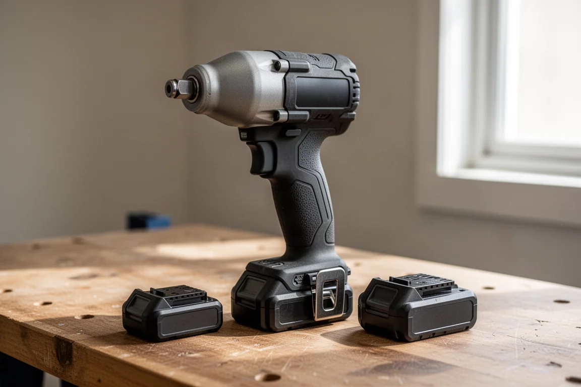 Hyper Tough 3/8" Brushless Compact Impact Wrench Kit product image