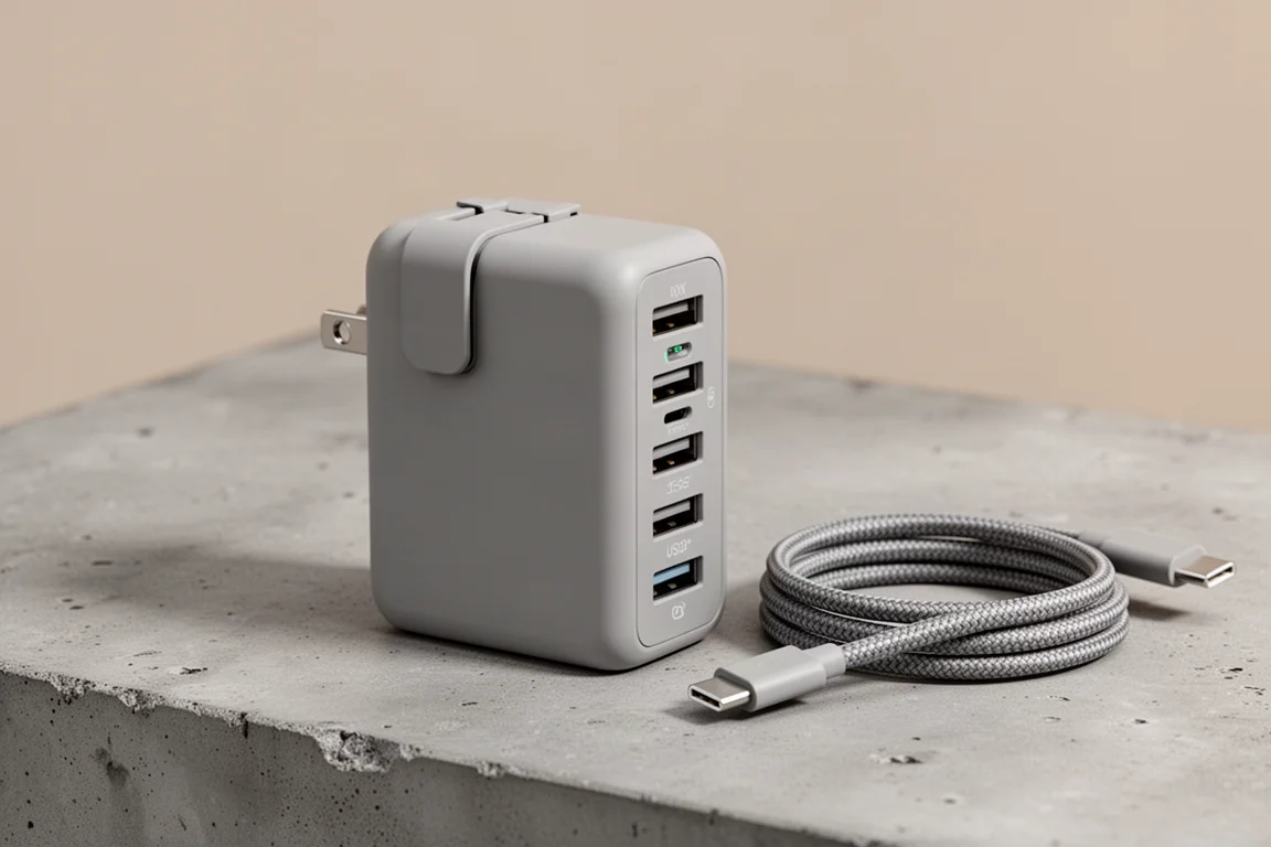 iClever 70W Travel Adapter product image