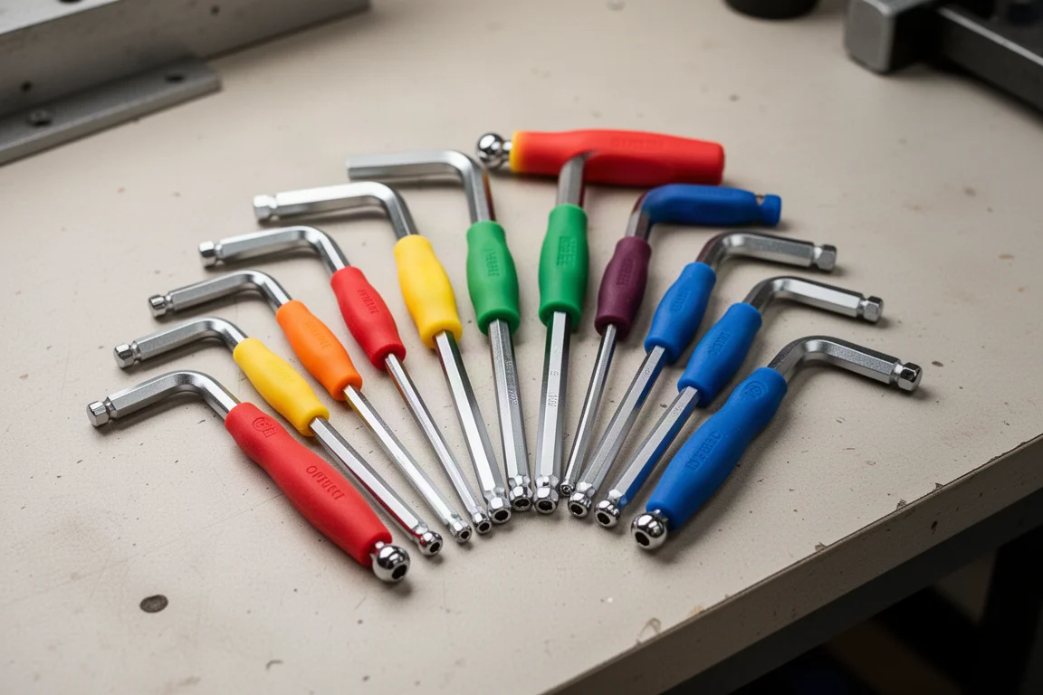 Icon Colored Ball-End Hex Key Set product image