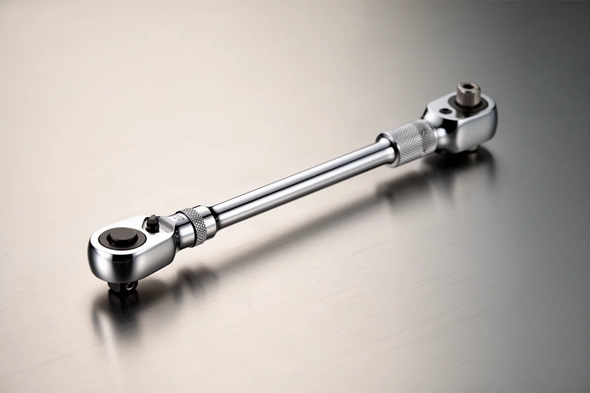 Icon G2 1/4-inch 9-inch Locking Flex Head Ratchet product image