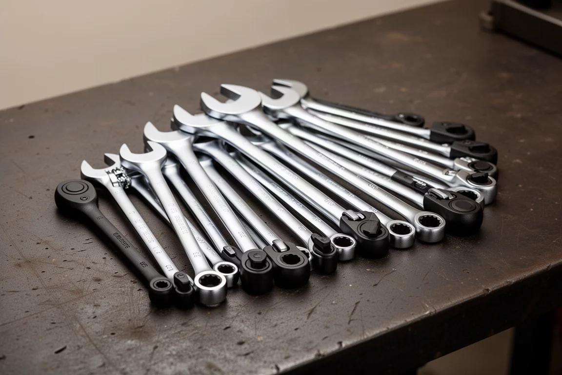 Icon Metric Ratcheting Combination Wrenches (10-piece) product image