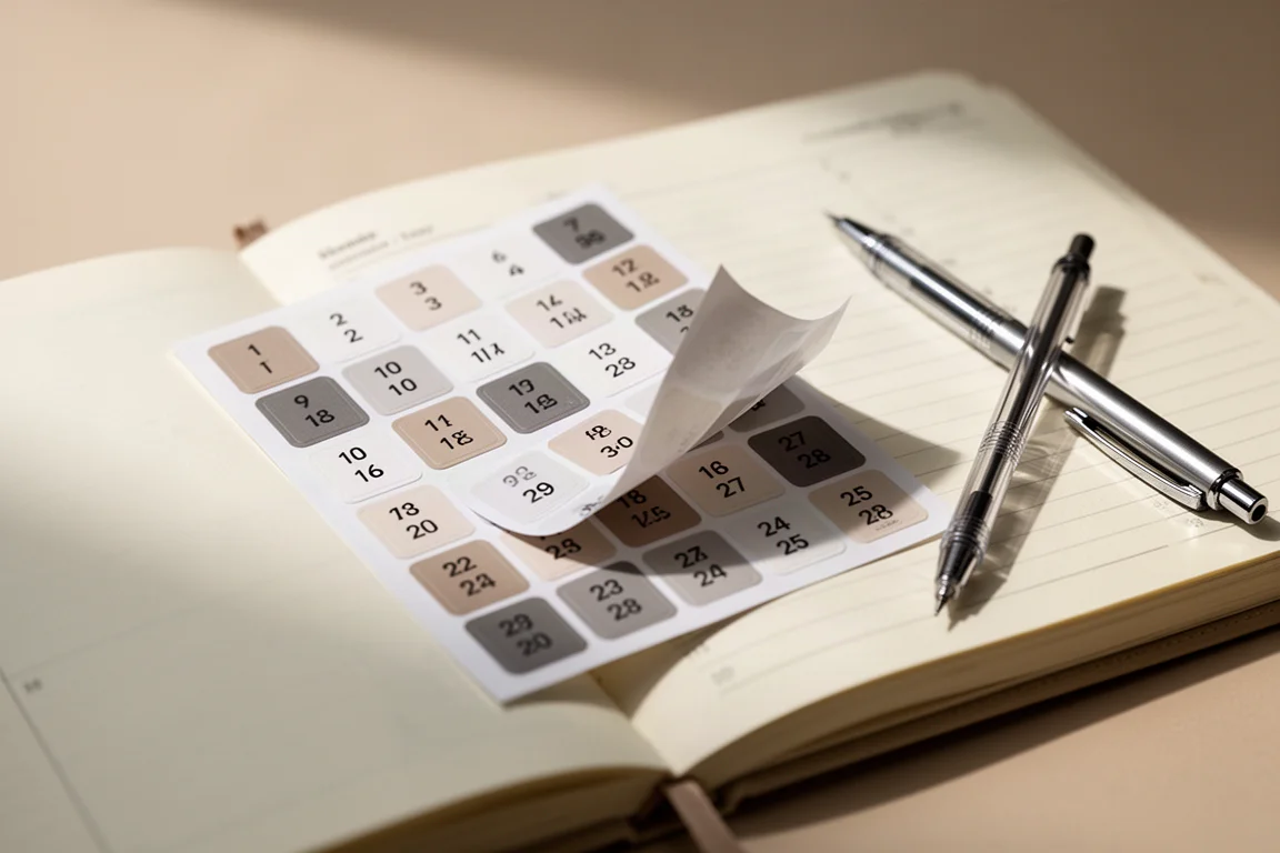 Iconic Diary Date Stickers product image