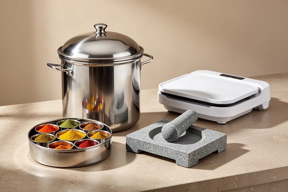 4 gadget da cucina indiani messi alla prova: dalle padelle per tandoor a un robot per i roti immagine di copertina