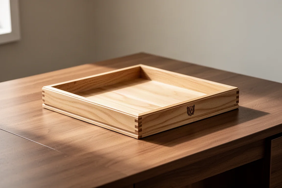 Infinity Cuts and Creations 5x5 Wooden Valet Tray product image