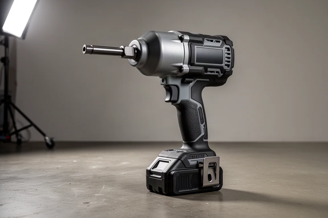 Ingersoll Rand 1-inch cordless impact wrench on a concrete workshop floor