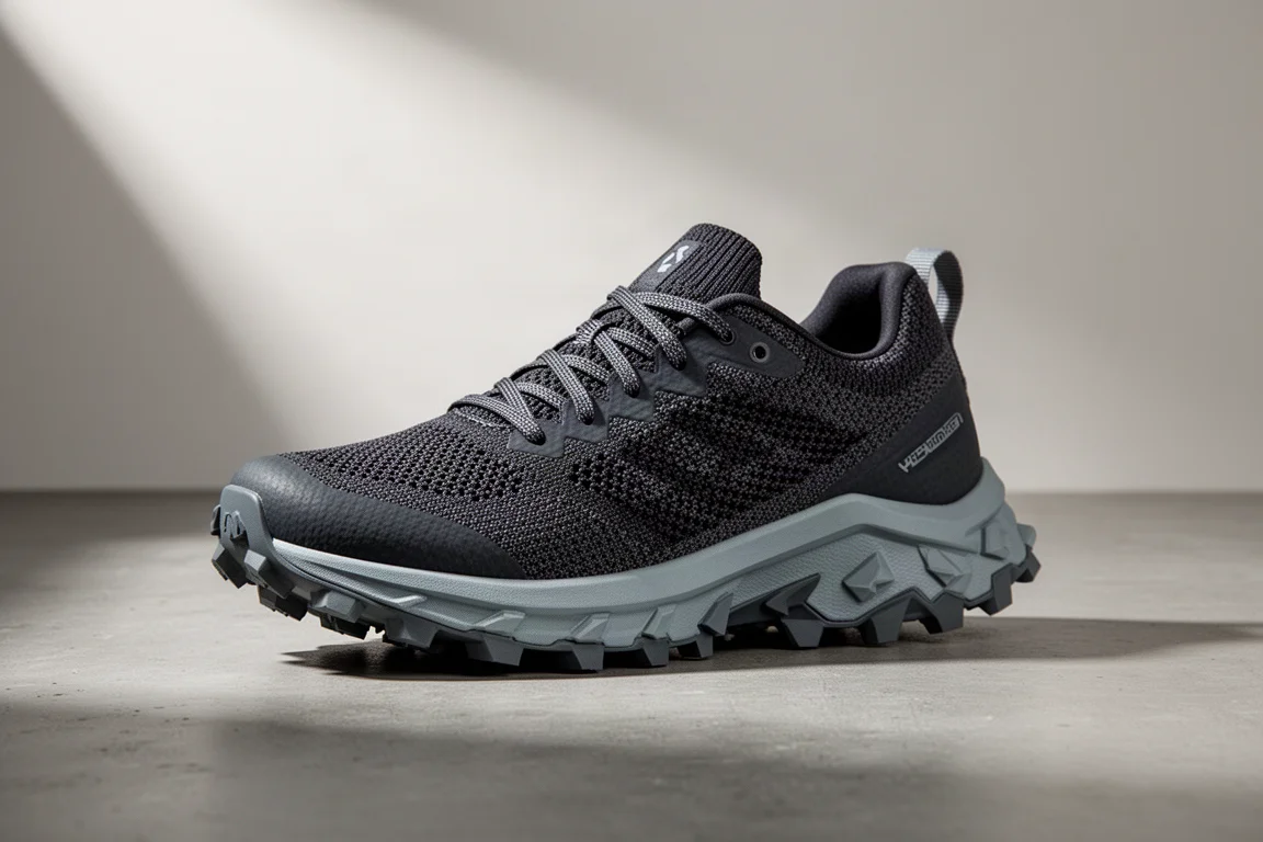 Inov-8 TrailFly G 280 trail running shoe on a matte concrete surface