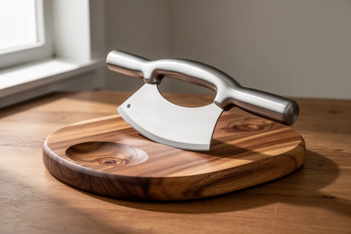 Jamie Oliver Mezzaluna Knife and Board product image