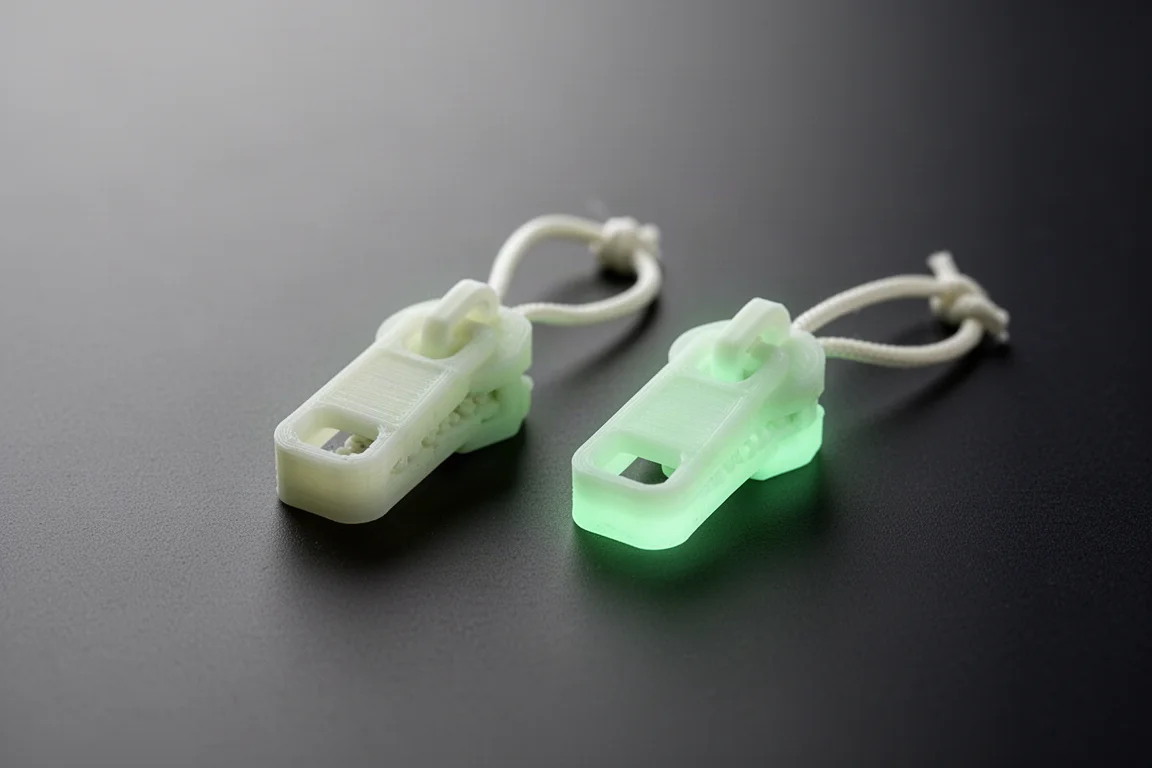 Jericho Gear Glow-in-the-Dark Zipper Pulls product image