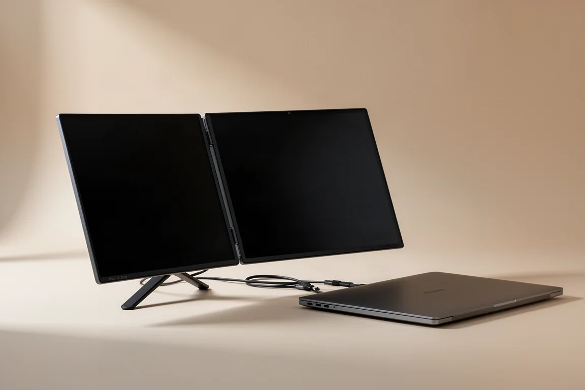 JSAUX FlipGo Dual 16-inch Portable Monitors product image