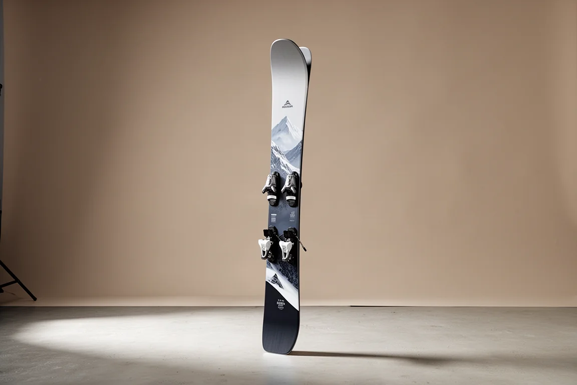 Esqui all-mountain Kästle ZX 92 exibido em pé sobre um fundo neutro