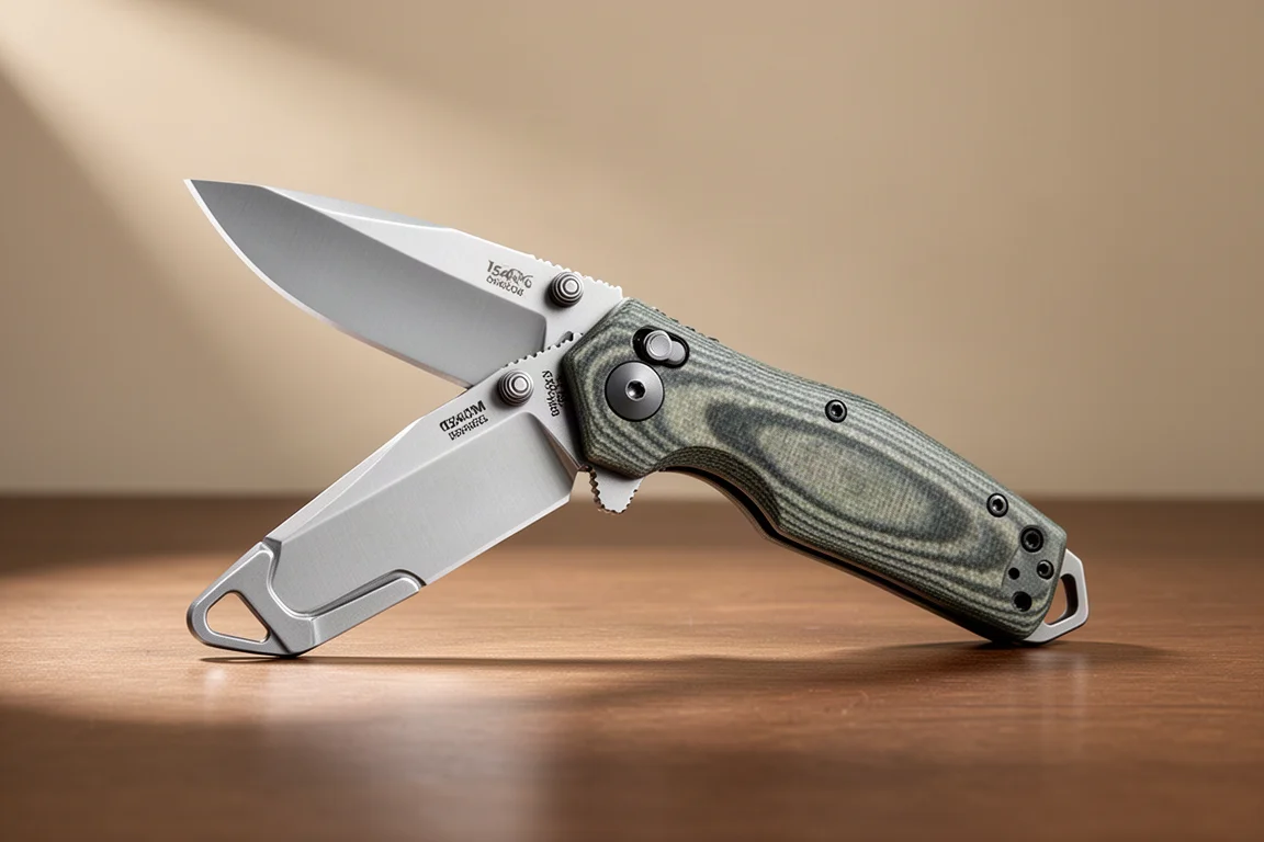 Kaiser 154CM Button Lock Knife product image